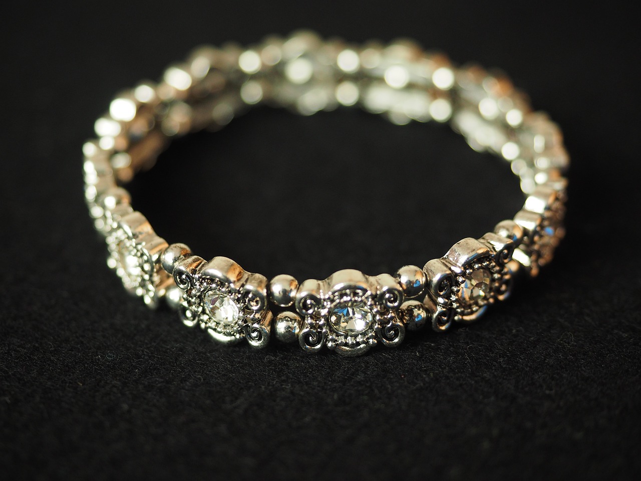 Men's "Ball Torque" Solid 925 Sterling Silver, Men's Bangle, Men's Bracelet
