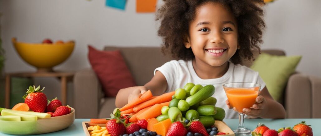 Gesunde Snacks Kinder