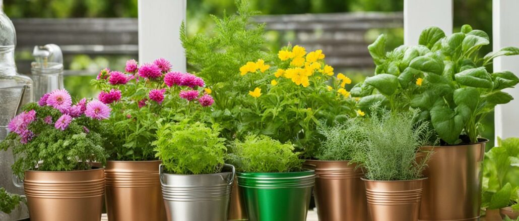 Urban Gardening Familie