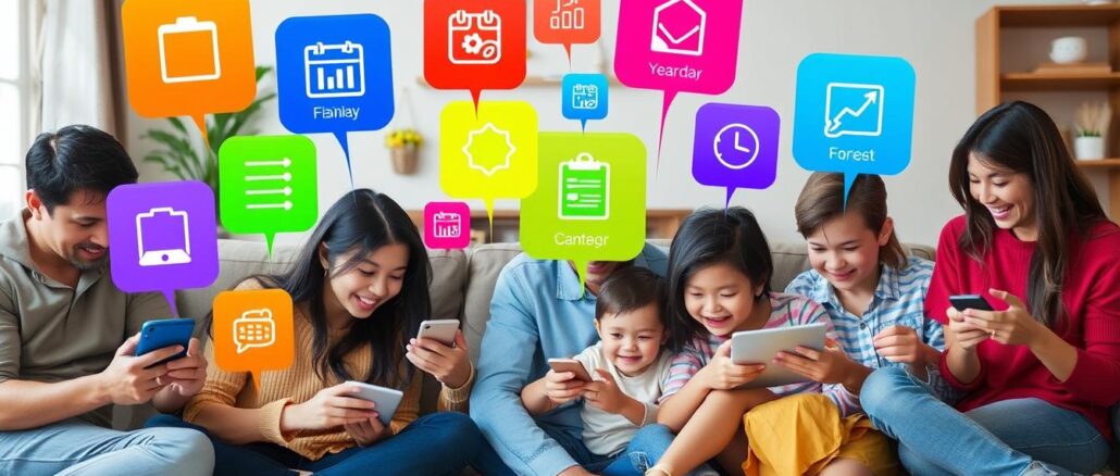 Digitale Tools für Familienorganisation