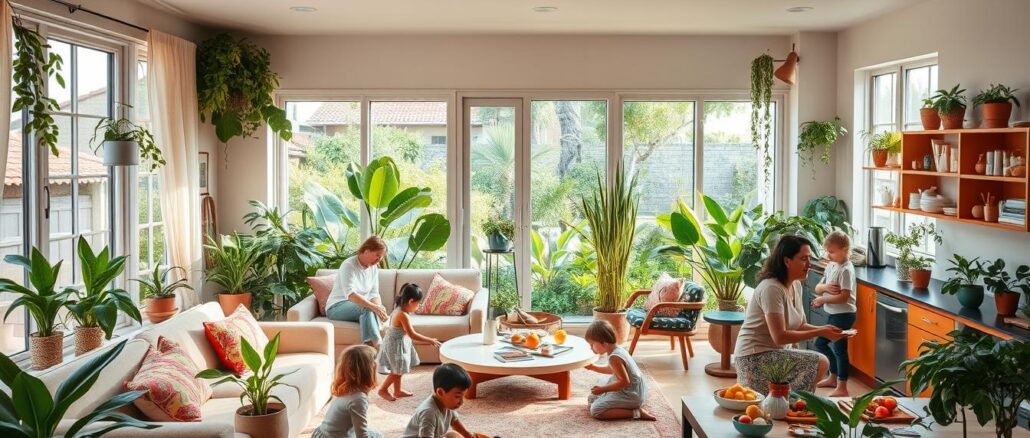 Familienleben in Wohngemeinschaften