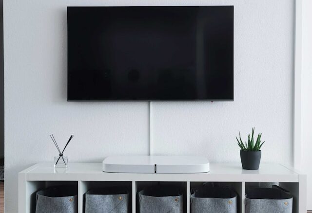 Wohnwand Fernseher