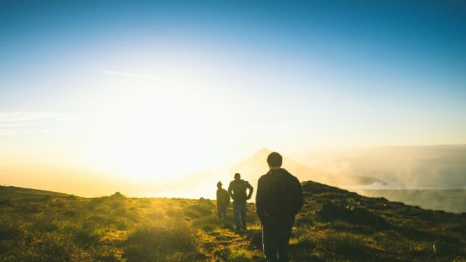 Wanderung in der Natur